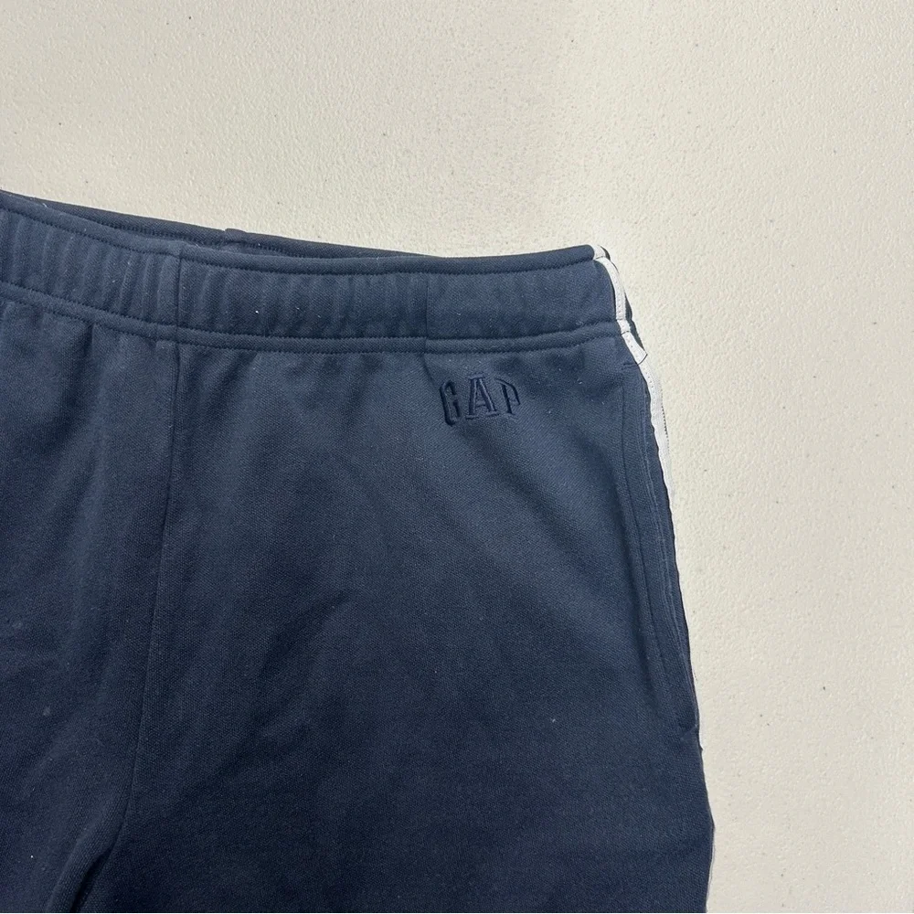 GAP Blue and White Joggers with Elastic Waistband
